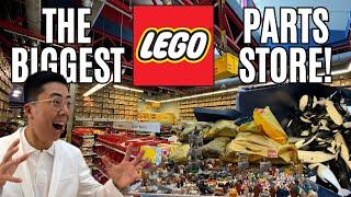 Shopping at the BIGGEST LEGO Parts Store in the WORLD!