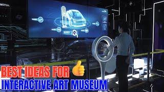 What’s the Best Interactive Art Museum Exhibit Design Idea?Immersive Experience & Projection Mapping