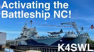 The Battleship North Carolina: An Amazing POTA Activation Like No Other!