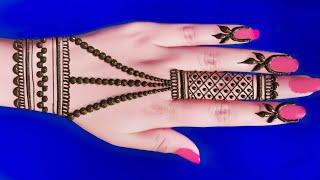  इतनी easy mehndi | mehndi tricks | mehandi ke design | easy mehndi | mehandi design