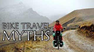 5 MYTHS about Bike Touring // Bikepacking vs. Reality // Cycling Around the World