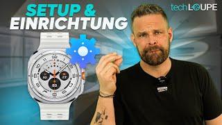 Samsung Galaxy Watch Ultra | Setup & Einrichtung (deutsch)