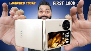 OPPO Find N3 Flip Unboxing And First Look  600K Folds, Dimensity 9200, Hasselblad Camera & More.