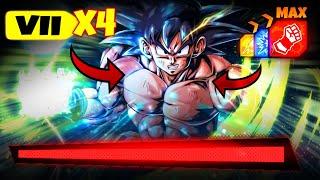 PEGA COMO SI PERDIERA LA SELECCIÓN | GOKU LF + 4 BENCH & DESTREZAS A FULL | DRAGON BALL LEGENDS