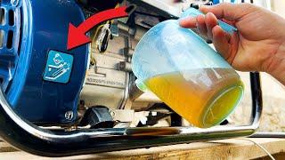 The main 5 points in 2 minutes. Changing the engine oil in a gasoline GENERATOR