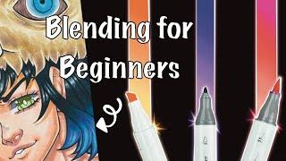 How to Blend Alcohol Markers for Beginners!