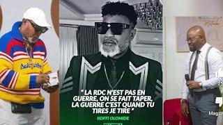 Infos: Koffi Olomide oza na droit yako loba politique ya Congo teee