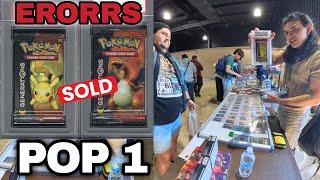 I SOLD a Rare ERROR Slab (POP 1) - Vendor POV