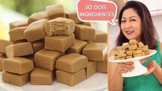 NÃO VAI AO FOGO - TUDO NA MÃO e APENAS 2 INGREDIENTES - QUADRADINHOS DE DOCE DE LEITE - Dika da Naka