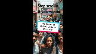The Tower of Babel: Unity in Diversity #Bible #shorts