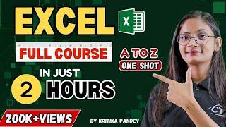 MS Excel Full Course for Beginners in 2 Hours | Microsoft Excel Tutorial | Computer Tech Academy