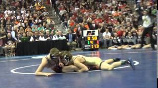 Brennen Doebel - State-winning takedown