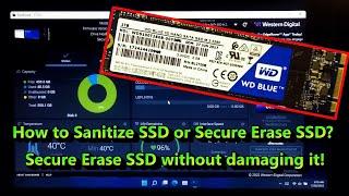 How To Secure Erase SSD, Completely Erase all Data from SSD Windows 11