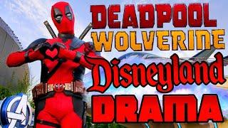 Deadpool and Wolverine at Disneyland Causing Drama!