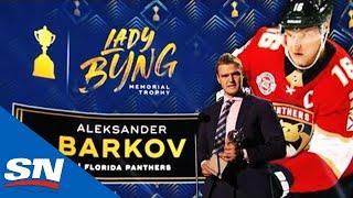 Panthers' Aleksander Barkov Wins Lady Byng Memorial Trophy