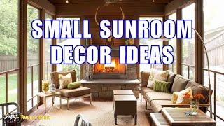 Stylish Decor Ideas For Small Sunrooms Maximize Your Space Small Sunroom Furniture Ideas