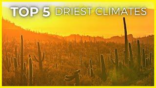 Top 5 States with the Lowest Humidity