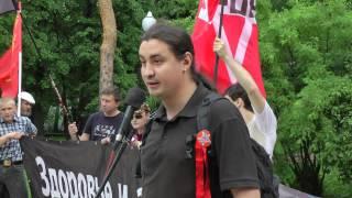 Социальный митинг 30.05.2015 м. Полежаевская - Василий Кузьмин