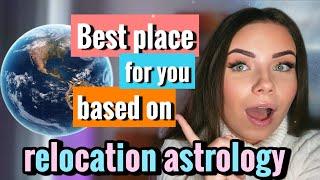 Relocation astrology- where should I live/travel? Free astrology report! 