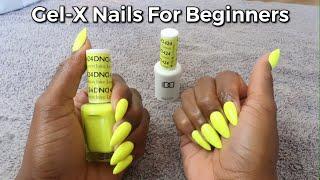 Nails 101: Apres Gel X For Beginners VERY Easy! | DIY.....Stop Wasting Your Money At The Nail Shop!!