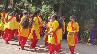 Sports day  lesims dance of 8 9  and10 girls of LCR english school