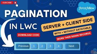 Pagination in LWC