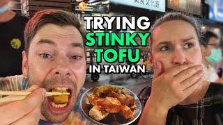 Trying Stinky Tofu for the First Time in Taiwan