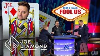 Joe Diamond PROVES He's Psychic to Penn & Teller // FOOL US