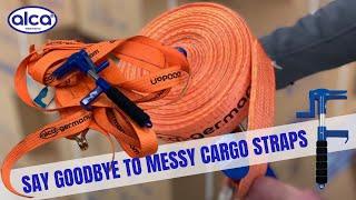 Stop struggling with Tangled Cargo Straps- Lashing Strap Winder Excellent Trucker Tool