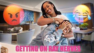 GETTING ON RAY NERVES FOR 24HRS... SHE WANTED TO FIGHT AGAIN