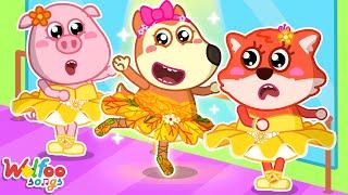 [New] First Day at The Ballerina School | Princess Glow up Songs for Kids | Wolfoo Song