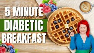 5 MINUTE Diabetic Breakfast Recipe With Only 3 Ingredients | EASY Diabetic Breakfast Meal Prep