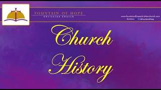 Fountain of Hope Christian Church History 2023