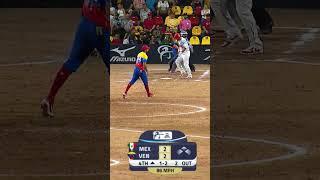  Maiker Pimentel throwing fire | 86 MPH at the 2024 WBSC Men's Softball World Cup