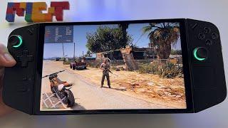 GTA V Grand Theft Auto 5 - absolutely amazing on Lenovo Legion GO | 1200p high graphics