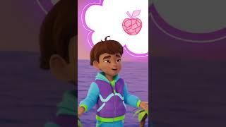 What's an APPLE ROCK?! @CrayolaCrewOfficial #volcano #crayolacrew #adventure #snow #volcano
