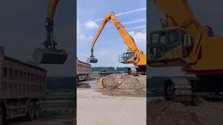 Crazy Excavator Operator Skills _ Heavy Equipment Fails, Tips Over