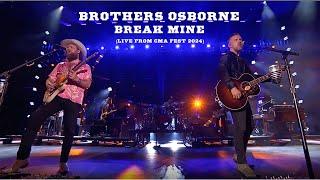 Brothers Osborne – Break Mine (Live from CMA Fest 2024)