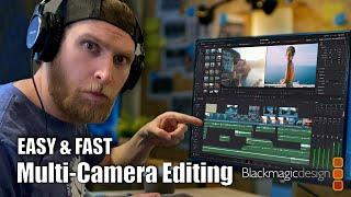 Multicam Editing in Davinci Resolve 17 - Quick Tips!