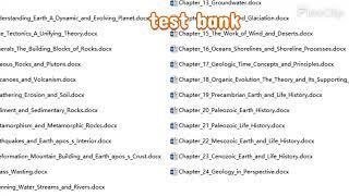 Test bank for The Changing Earth: Exploring Geology and Evolution 7th Edition by James S. Monroe