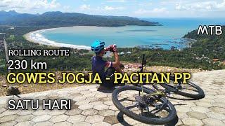 MTB GOWES JOGJA PACITAN PP 230 KM 10 JAM - Rolling Route