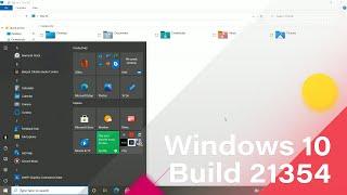 Windows 10 Build 21354 - Apps List, New Icons, News & Interests + MORE