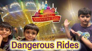 Dangerous Rides  Family Fun at Bahria Adventure Land #pakistanifamilly #travelvlog