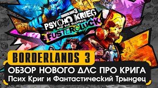 Комедия или трагедия? Обзор DLC + Секретная комната в Borderlands 3 Псих Криг