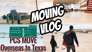 MILITARY PCS MOVING VLOG I GUANTANAMO BAY CUBA TO SAN ANTONIO TEXAS + ROAD TRIP + MILITARY PCS