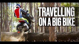 How to strap luggage to your bike T7 World Raid Ep5