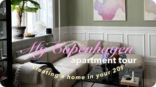 A Copenhagen girlie's apartment tour | Building a home in your 20s and buying furniture - ep. 23