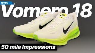 Nike Vomero 18 - Get comfortable.