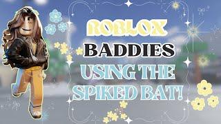 ROBLOX BADDIES but I can only use the SPIKED BAT! ️