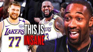 Gilbert Arenas Reacts to Luka Being traded to the Lakers...